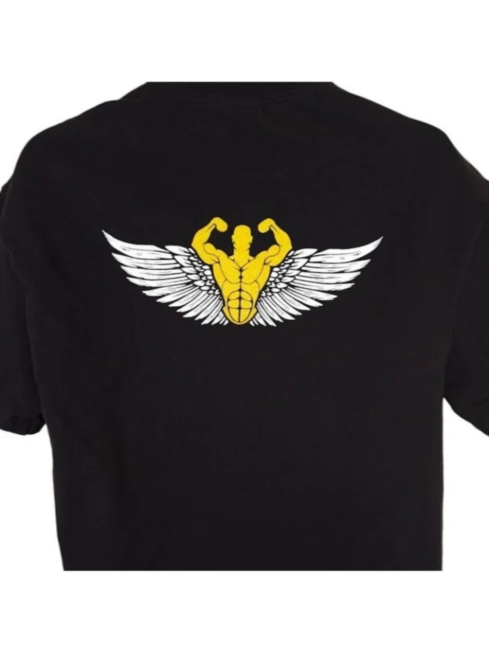 Ascension T Shirt Mens Size Medium Black Rise To Your Potential Bodybuilding Gym